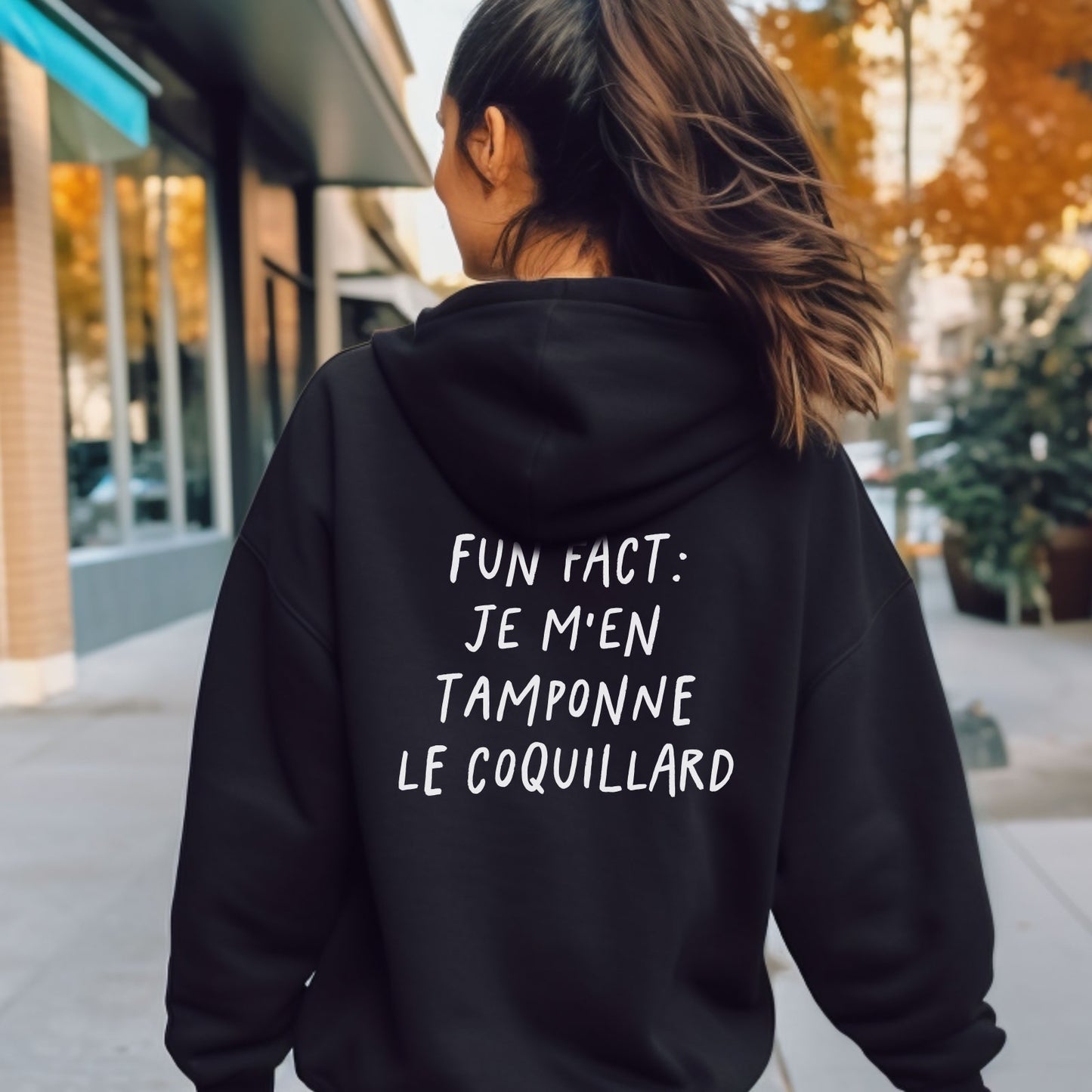 Sweat « Fun fact : Je m’en tamponne le coquillard »