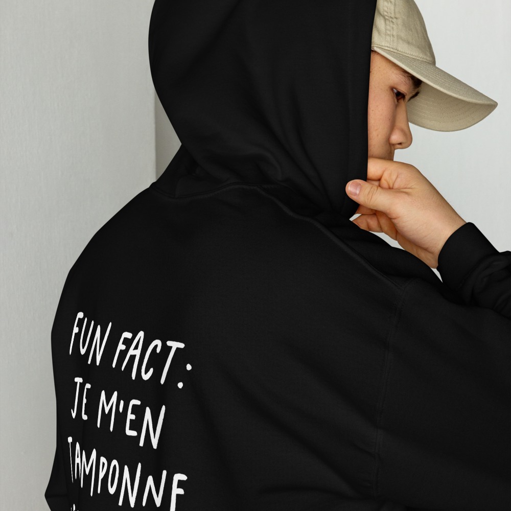 Sweat « Fun fact : Je m’en tamponne le coquillard »