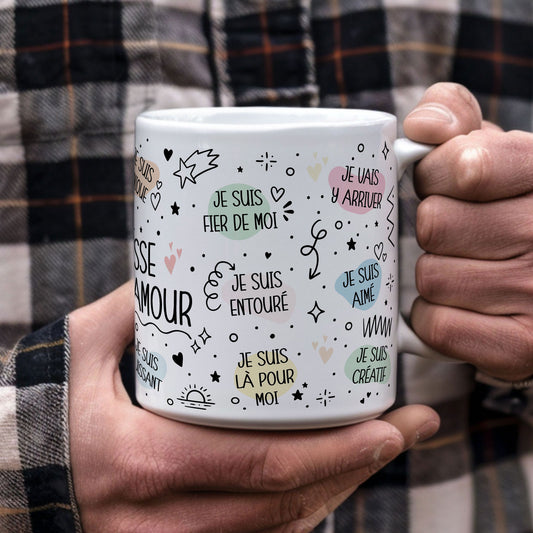 Mug "Affirmations Positives" (masculin)