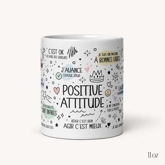 Mug "Positive Attitude" (féminin)