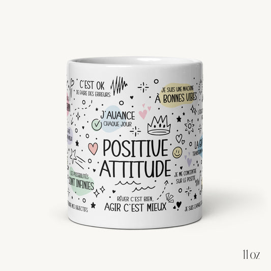 Mug "Positive Attitude" (masculin)