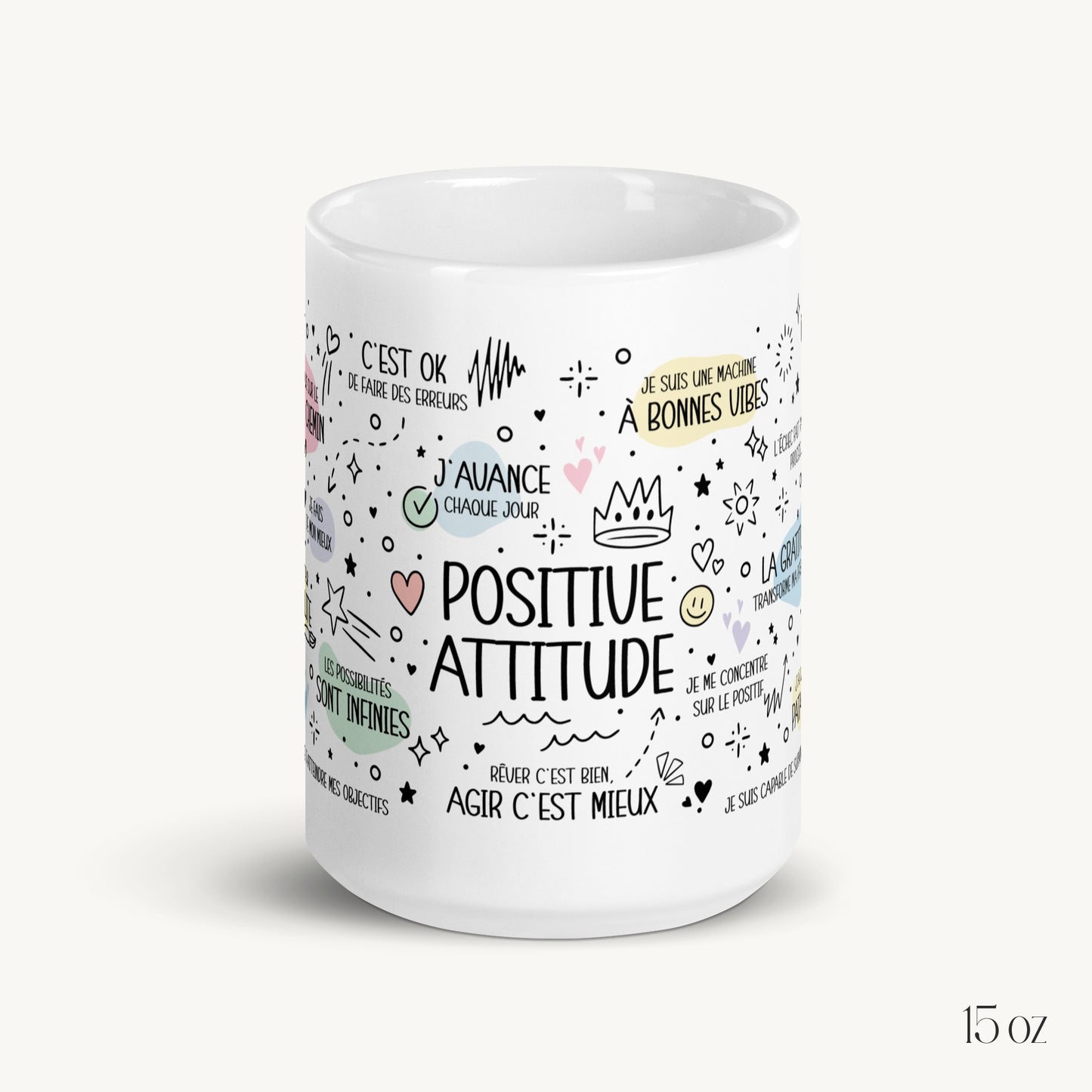 Mug "Positive Attitude" (masculin)