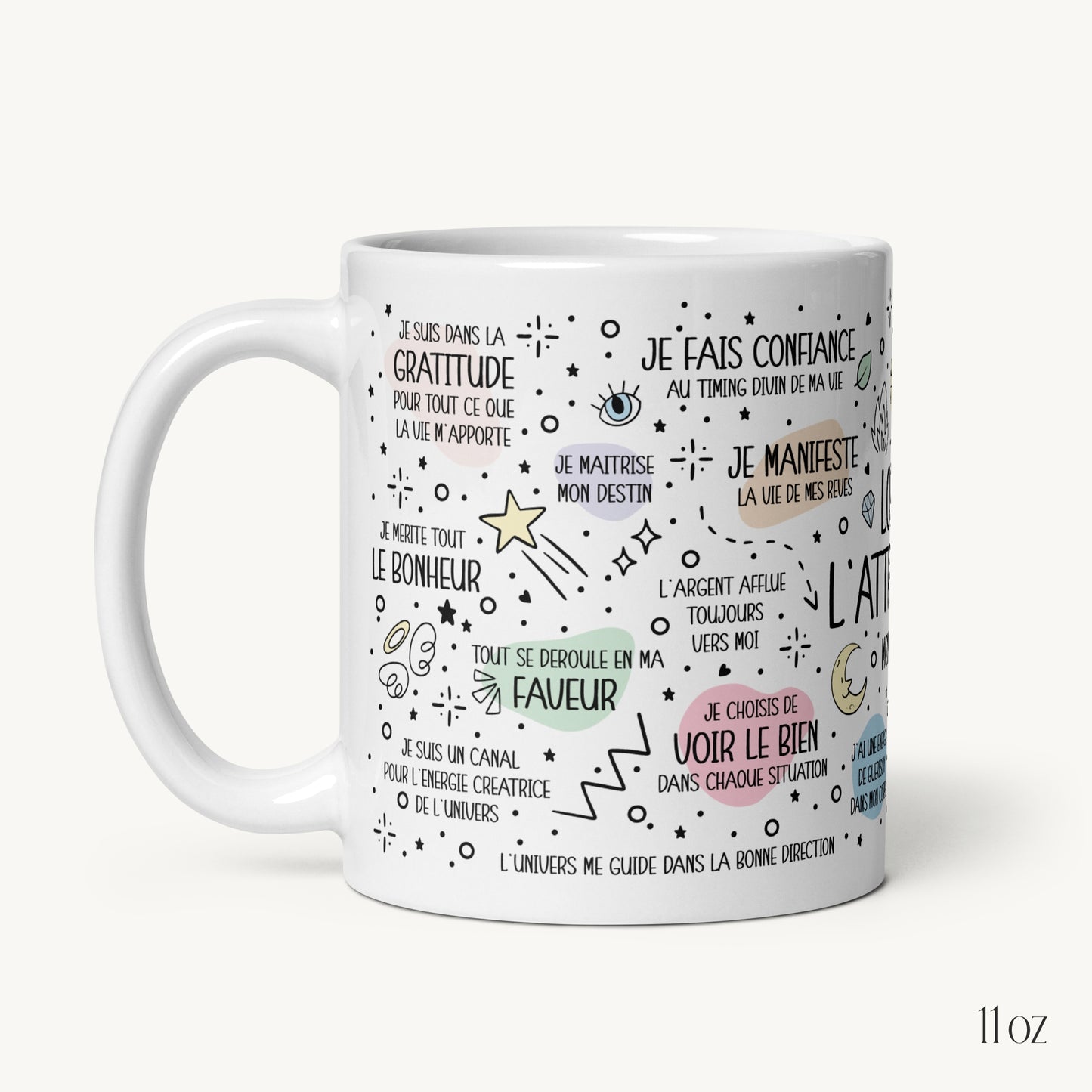 Mug "Loi de l'Attraction"