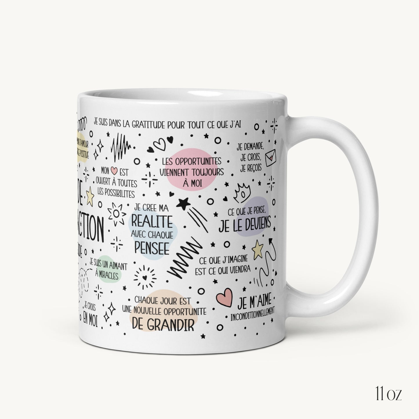 Mug "Loi de l'Attraction"