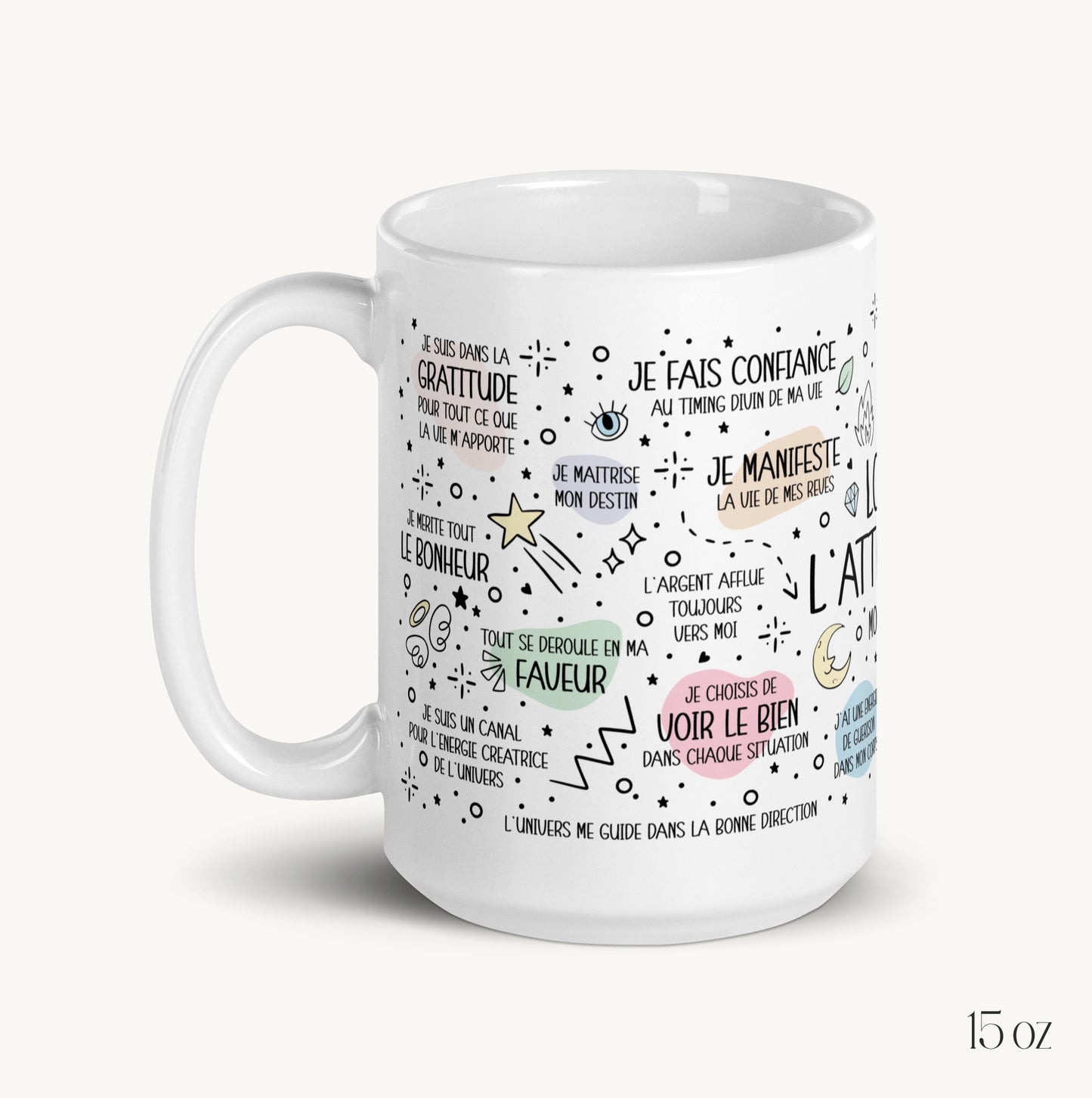 Mug "Loi de l'Attraction"