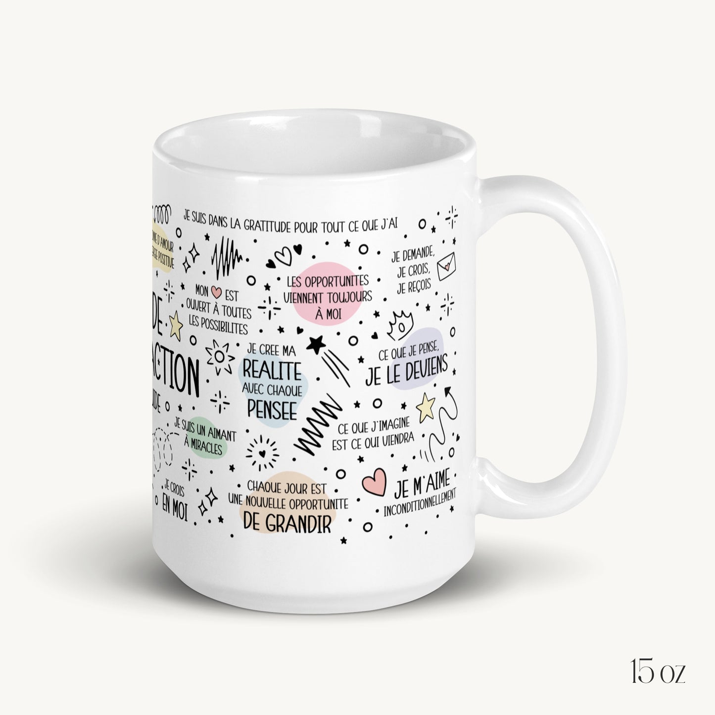 Mug "Loi de l'Attraction"