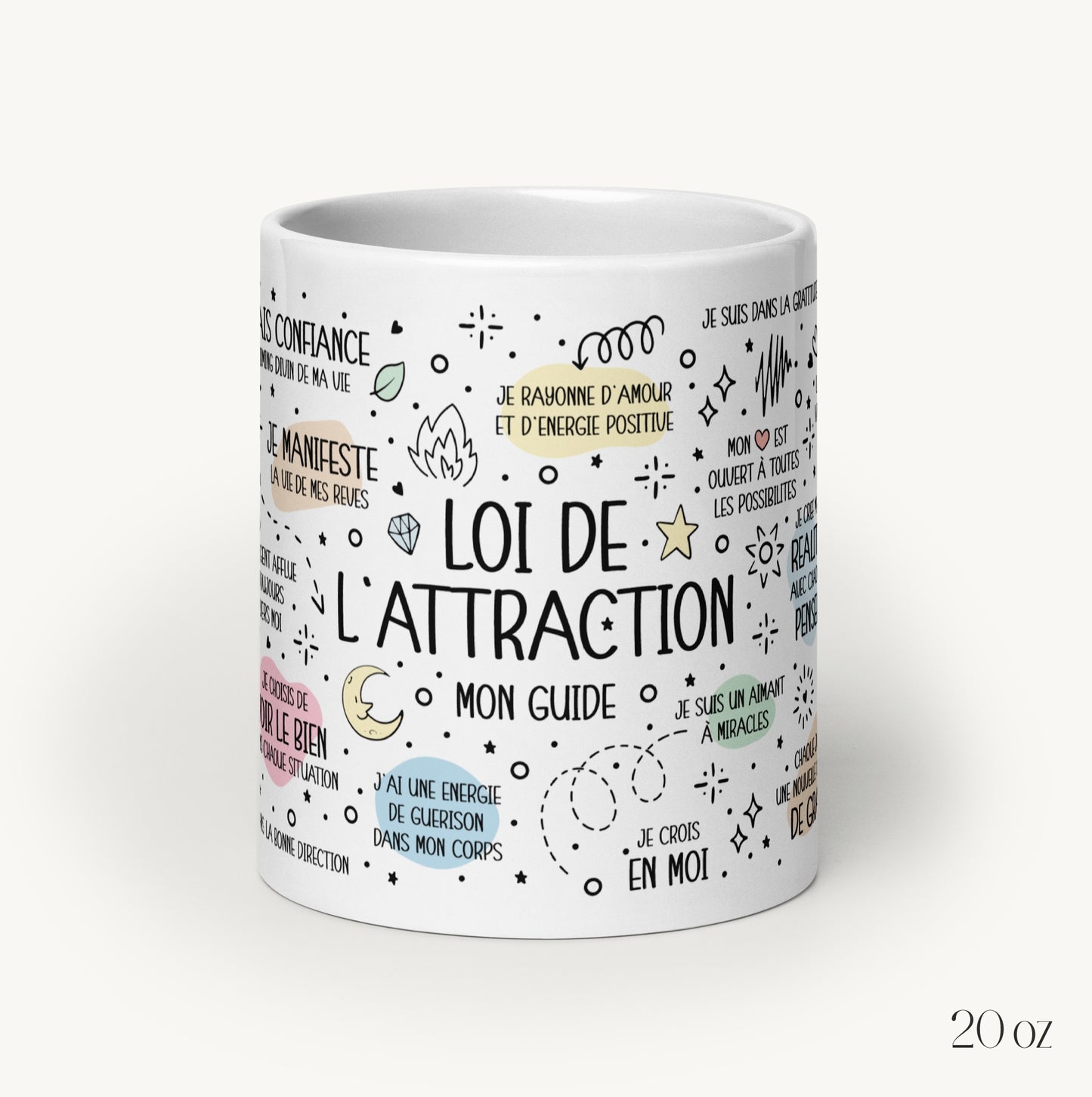 Mug "Loi de l'Attraction"