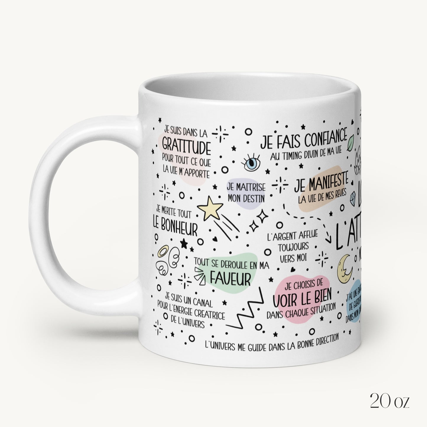 Mug "Loi de l'Attraction"