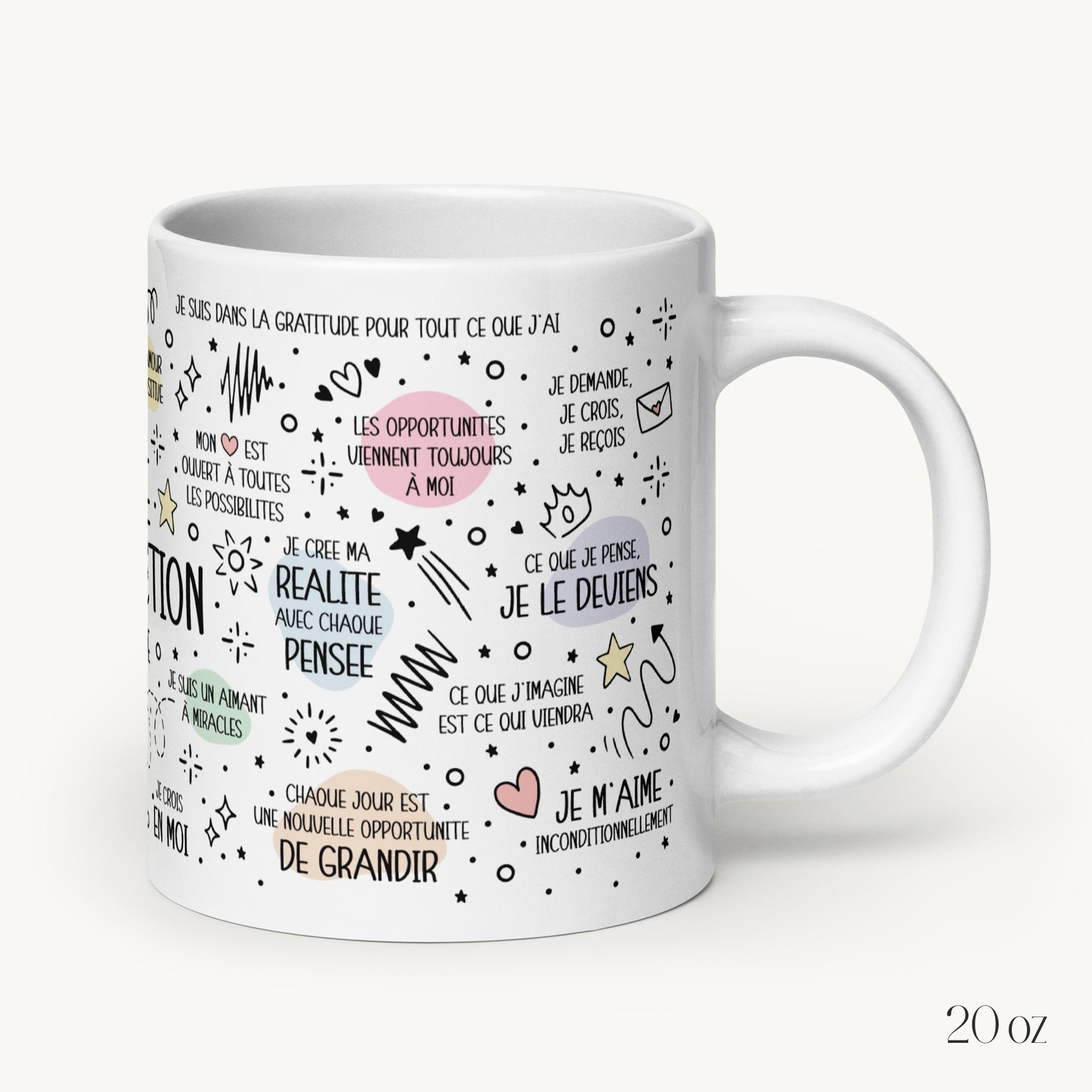 Mug "Loi de l'Attraction"