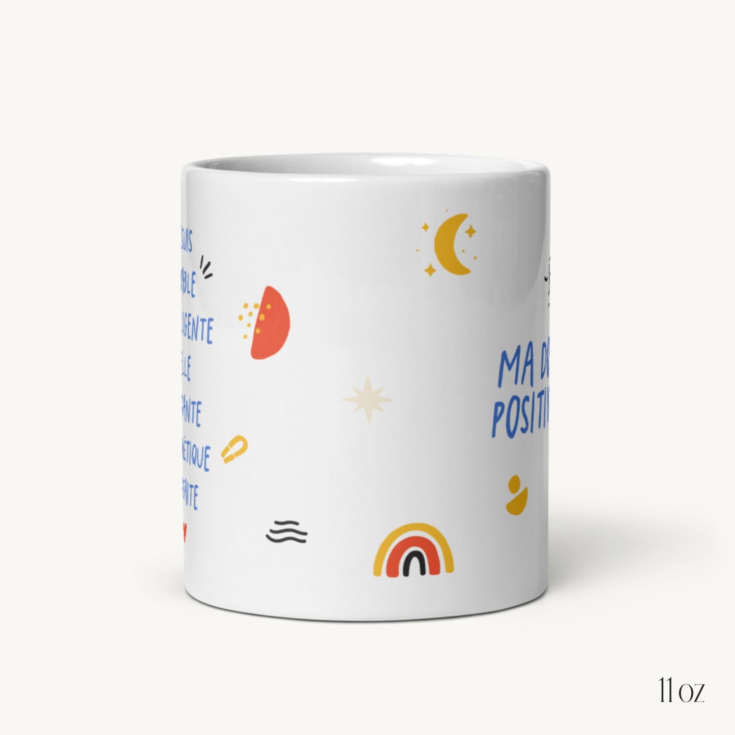 Mug « Ma dose de Positivi-thé »