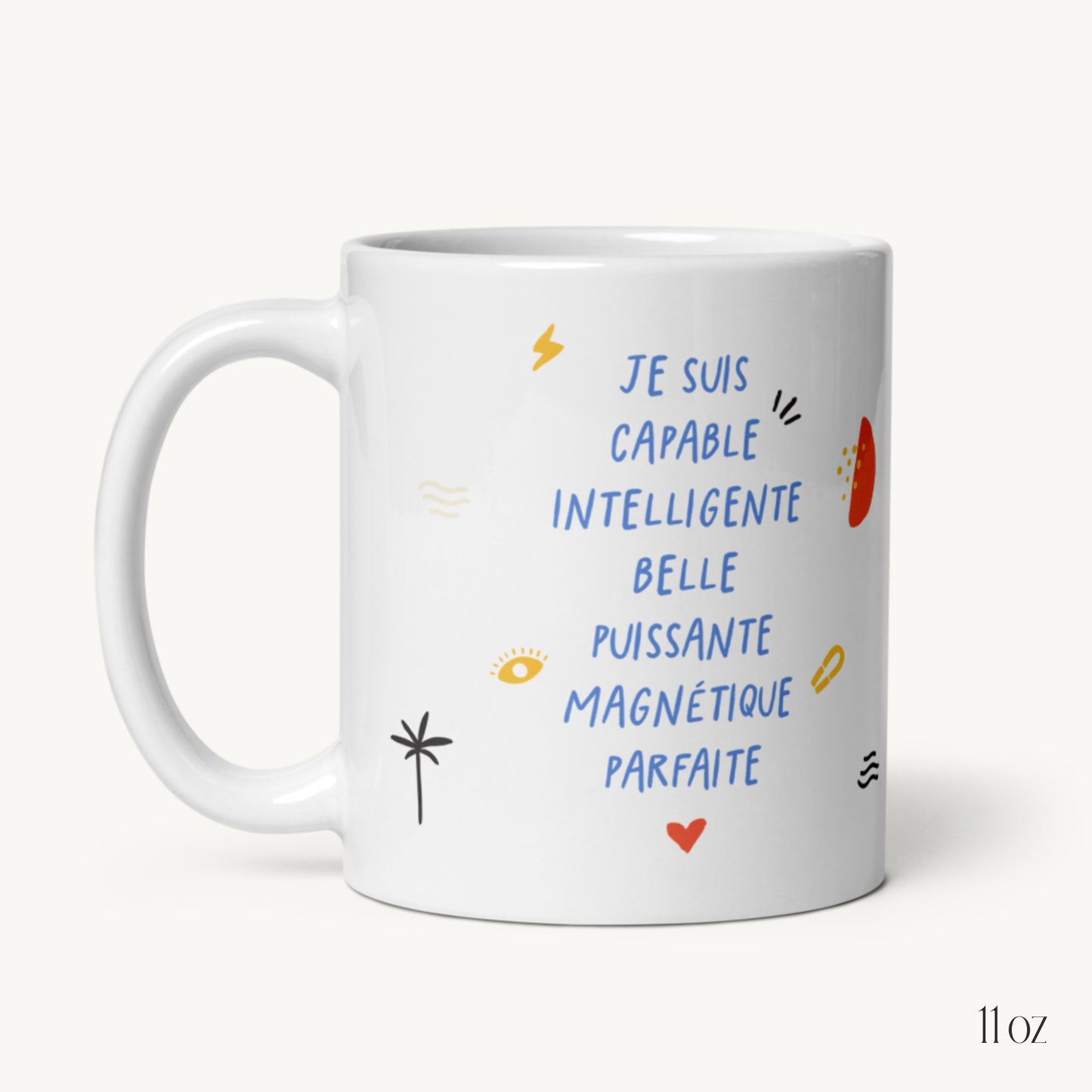 Mug « Ma dose de Positivi-thé »