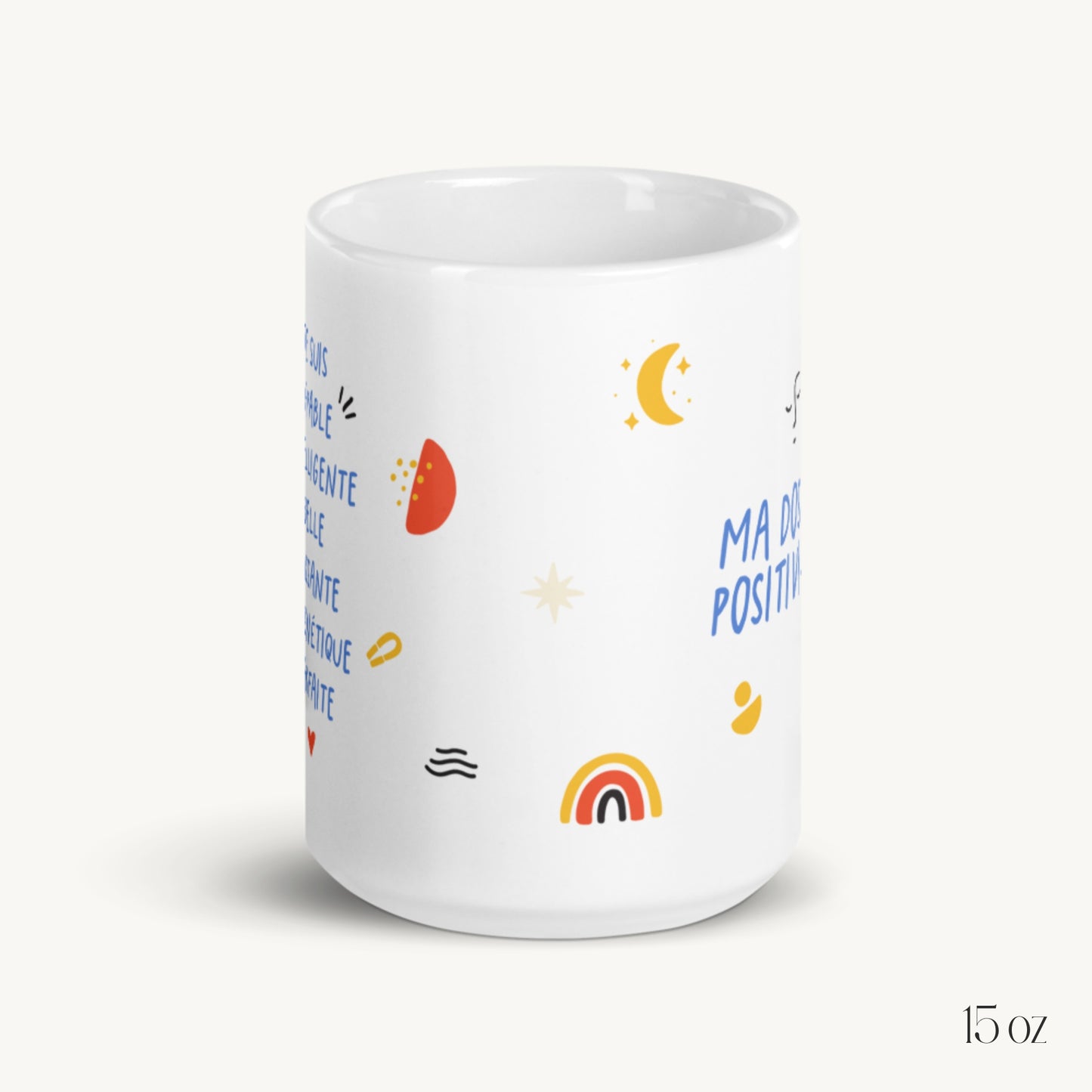 Mug « Ma dose de Positivi-thé »