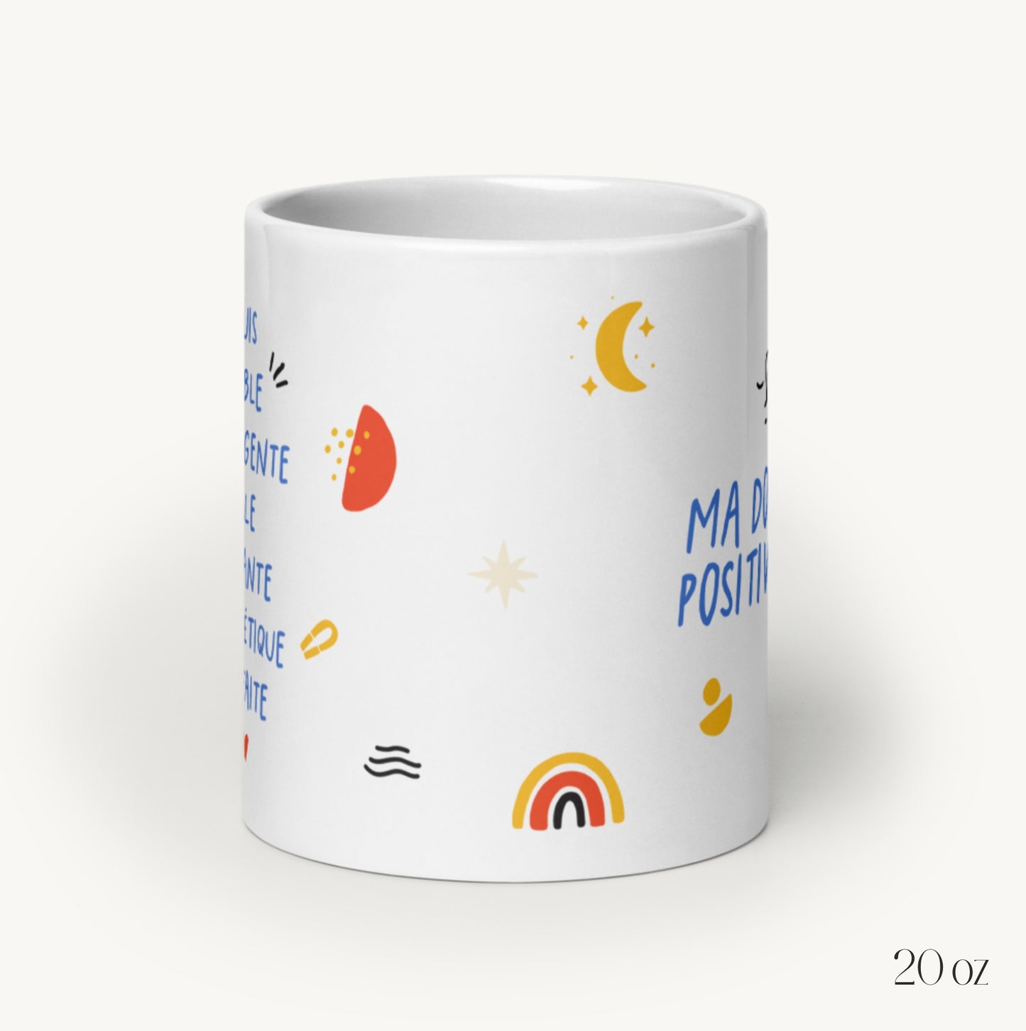 Mug « Ma dose de Positivi-thé »