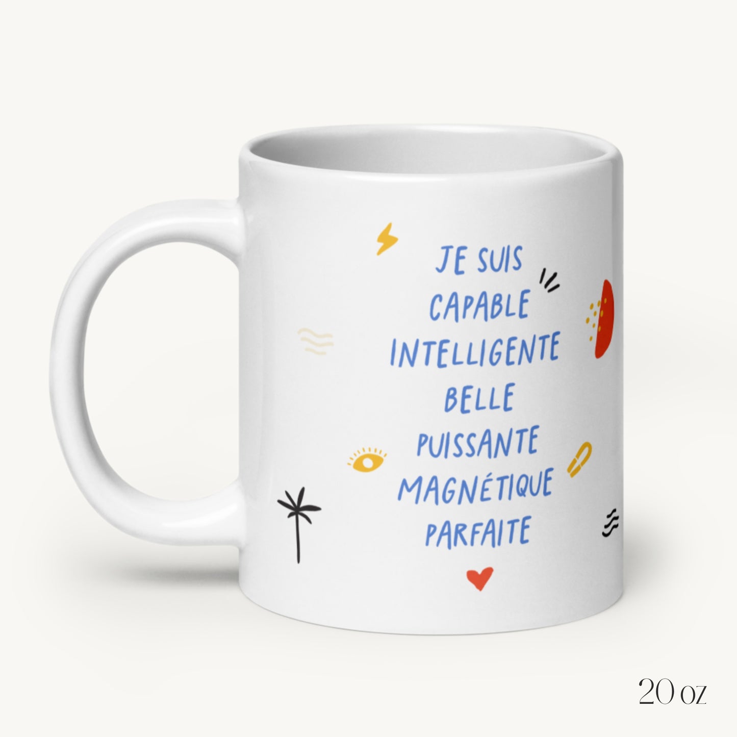 Mug « Ma dose de Positivi-thé »